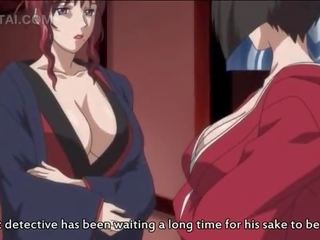 Exceptional hentai seductress τσιμπουκώνοντας και άλμα μεγάλος μέλος