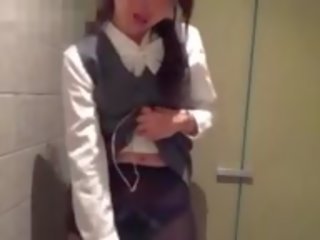 Japanese Office lover is Secretly Exhibitionist and Cam