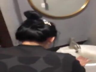 Easy Japanese sweetheart just Fucked in Airport Bathroom: xxx movie 53 | xHamster