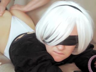 Yorha no 2 prende catturato e faccia scopata, sesso 64