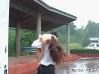 Гаряча азіатська для дорослих відео відео лялька манда прицвяхований собачка назовні