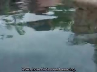 Subtitled מצונזר pov יפני bathhouse מציצות