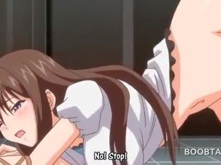 Anime beauty gets trimmed cunt fucked deep and